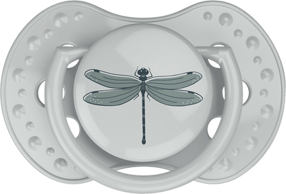 Difrax Fopspeen + 18 maanden LOVI Dynamic Botanic Blue/Green - 2 stuks