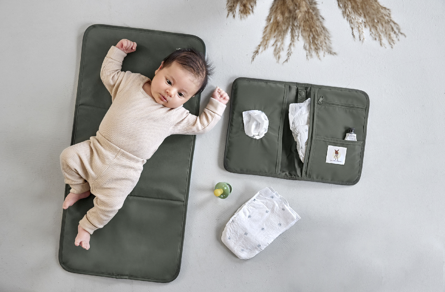 Lässig Etui à langer Green Label Olive