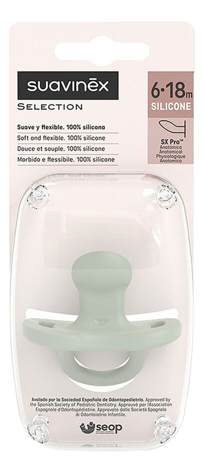 Suavinex Sucette 6 - 18 mois Smoothie vert