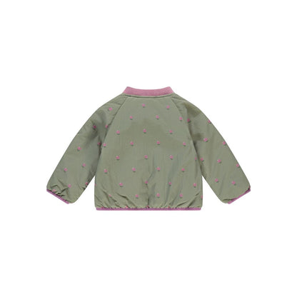 BabyFace Veste réversible lilas