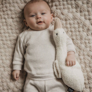 Flow Peluche avec battements de cœur Liva l'Oie Comfort beige