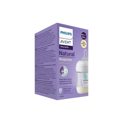 Philips AVENT Biberon Natural Response AirFree transparent 125 ml - 3 pièces