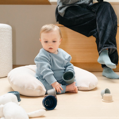 Doomoo Housse pour coussin d’allaitement Softy Corduroy Sand