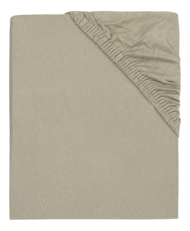 Jollein Hoeslaken voor park Olive Green B 75 x L 95 cm