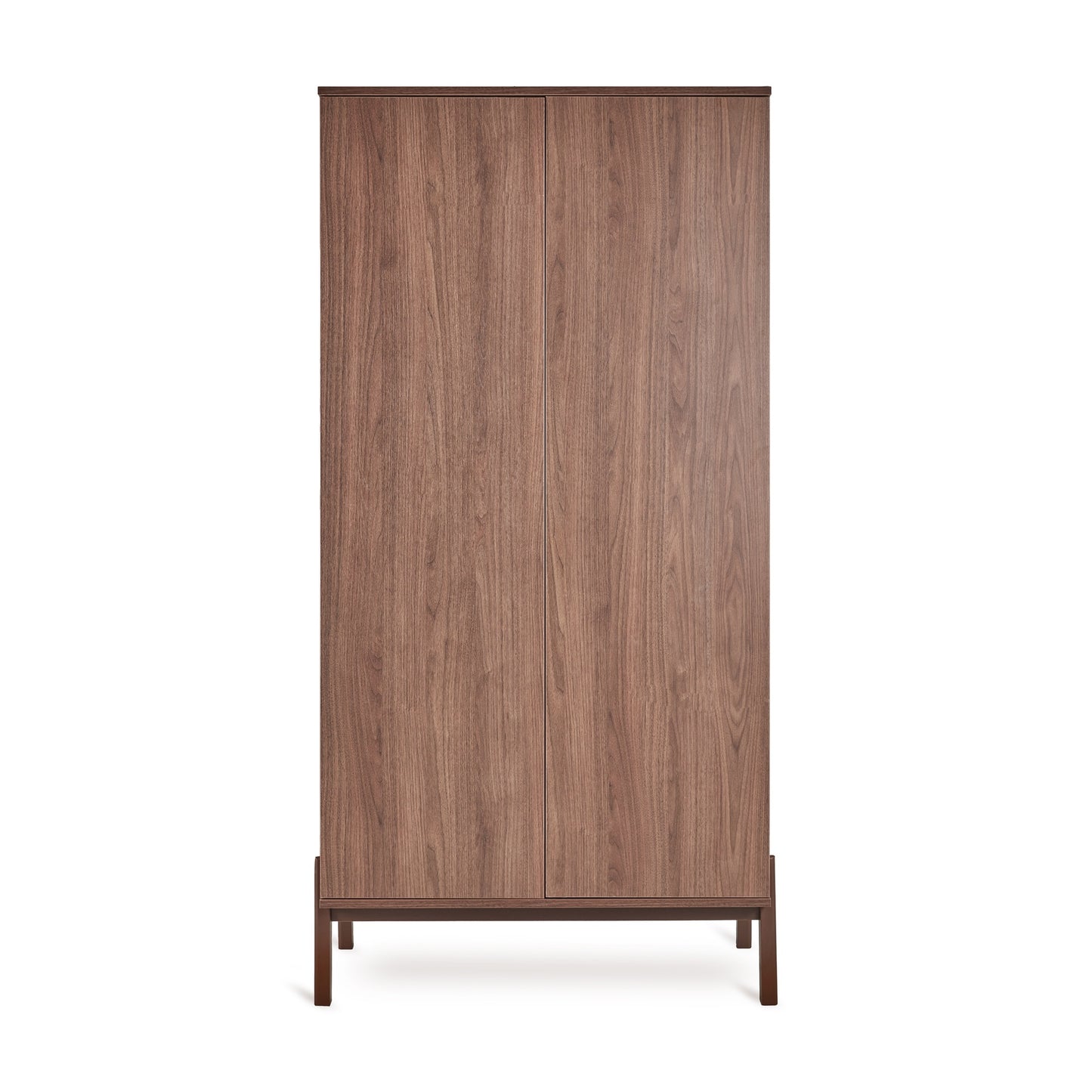 Quax Chambre de bébé 3 pièces (lit L 140 x Lg 70 cm + commode avec rallonge + armoire 2 portes) Ashi Chestnut
