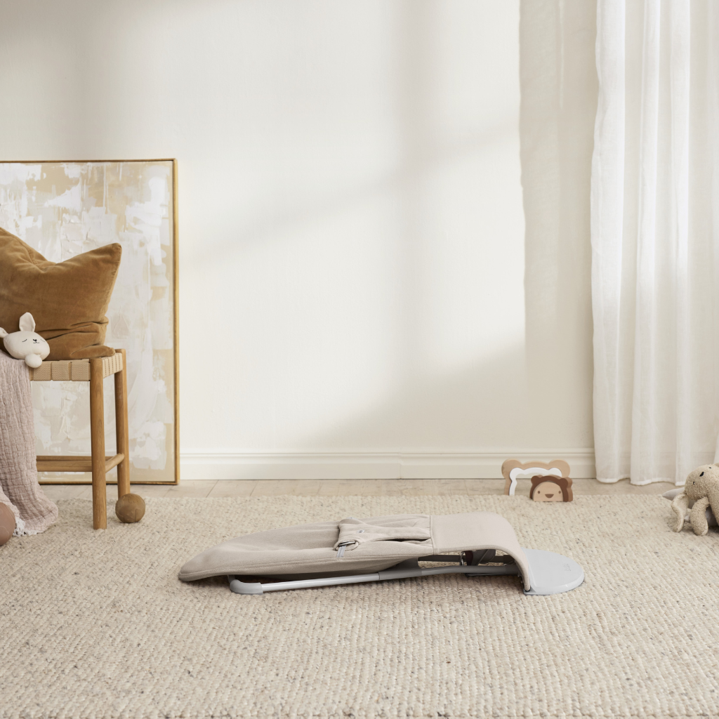 BabyBjörn Relax Bliss Geweven Mélange Lichtbeige
