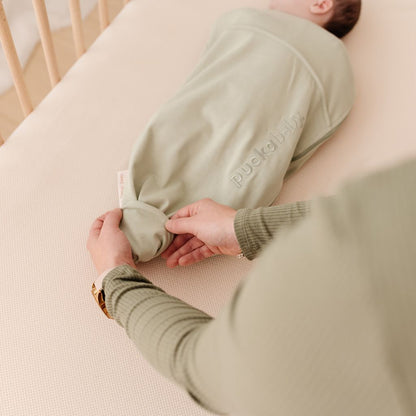 Puckababy Inbakerzak / Zomerslaapzak The Orginal Piep TOG 0,5 Olive 60 cm