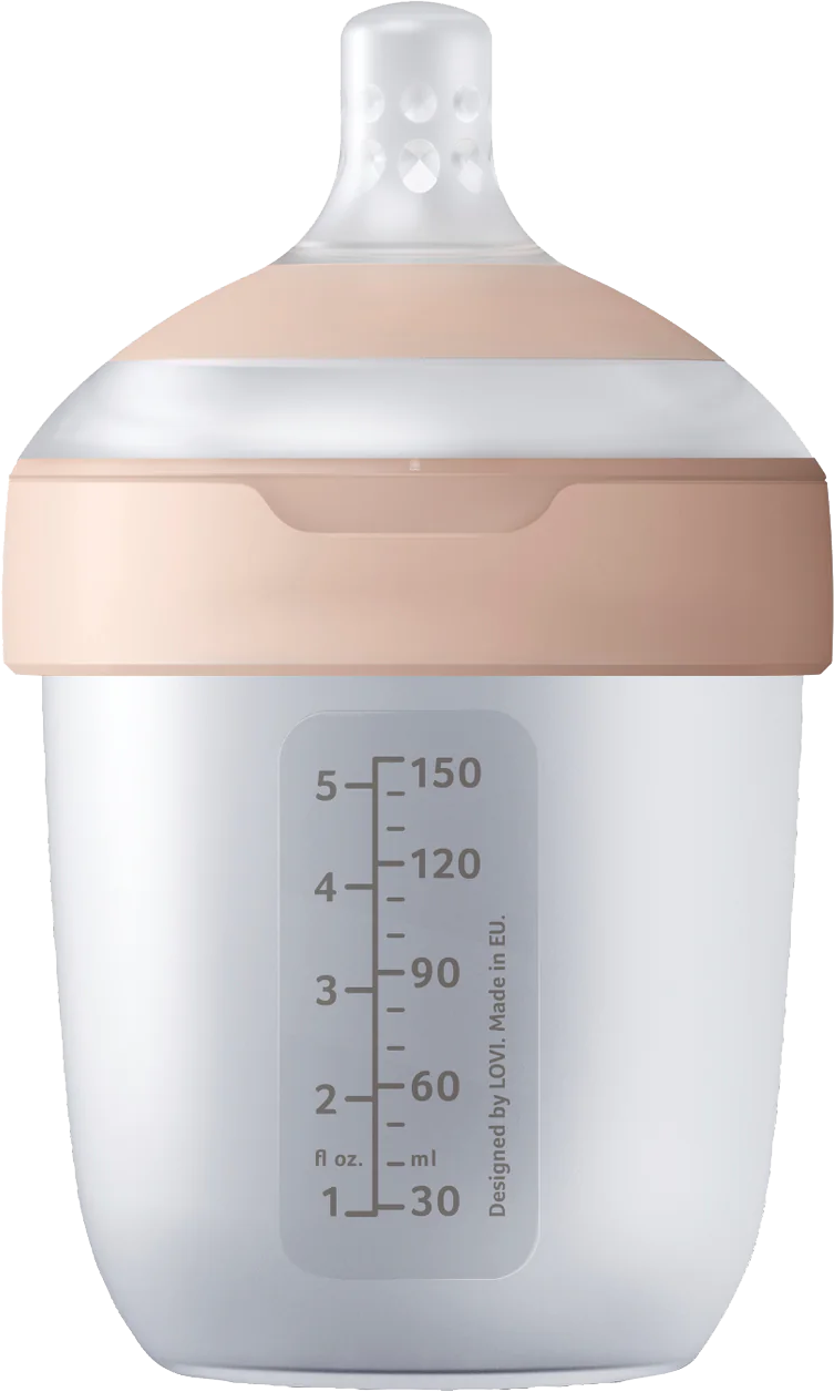 Difrax Biberon LOVI Mammafeel 150 ml