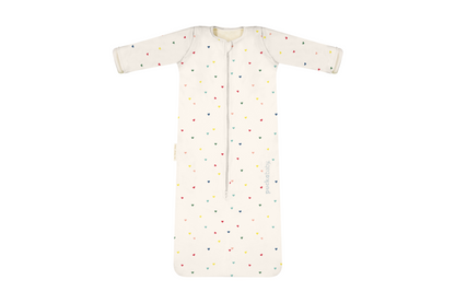 Puckababy Sac de couchage 4 saisons Hearts confetti 6 mois - 2,5 ans