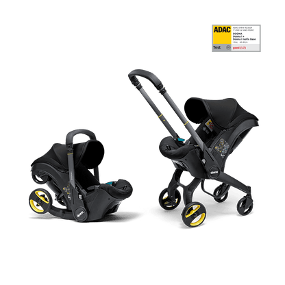 Doona Omvormbare draagbare autostoel Infant Nitro Black Groep 0+