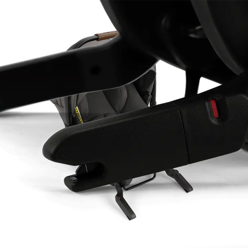 Nuna Siège-auto portable Pipa™ urbn Groupe 0+ Granite (cuir Cognac)