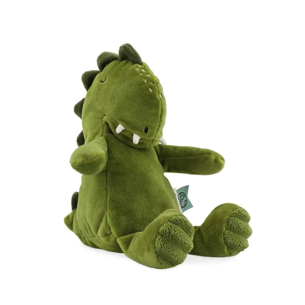 Trixie Baby Baby knuffel Mr. Dino groen