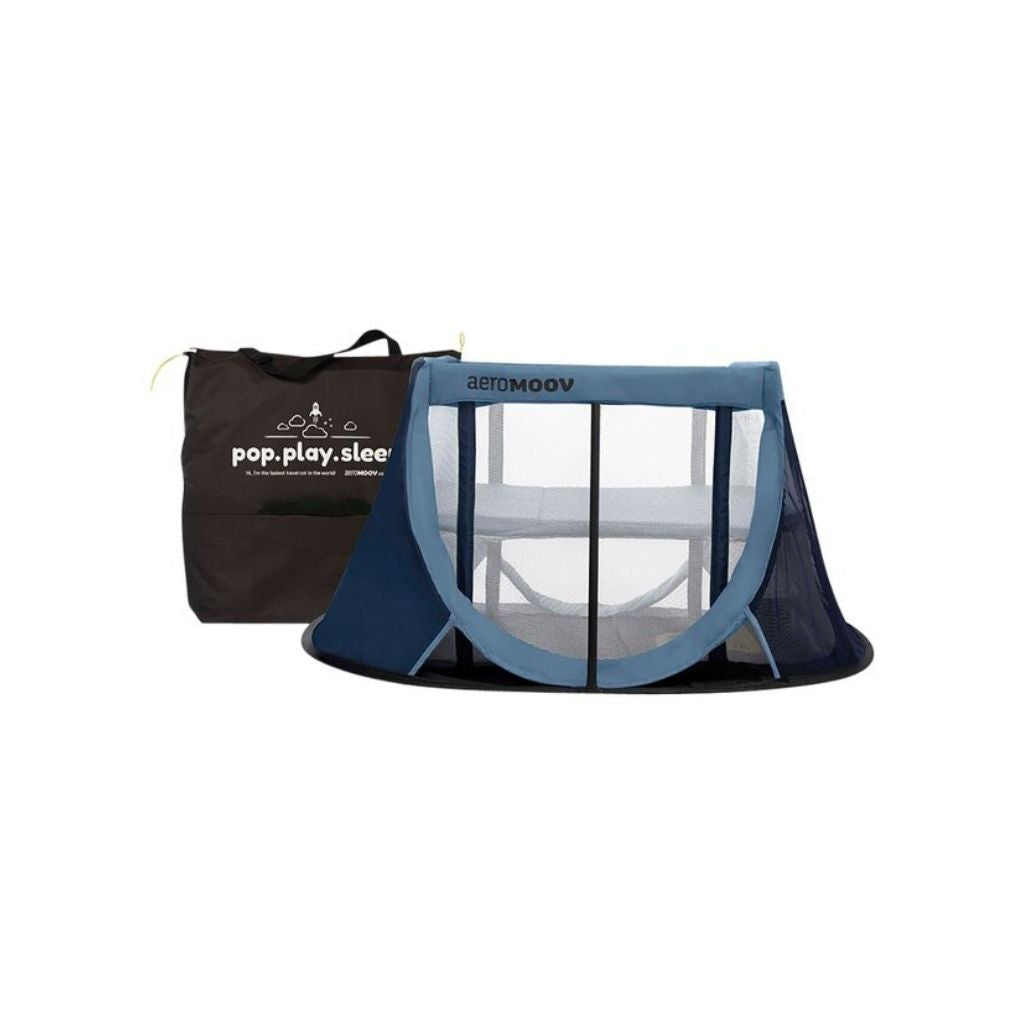 AeroMoov Reisbed Instant Travel Blue Whale