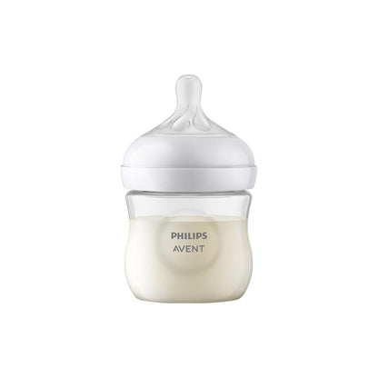 Philips AVENT Zuigfles Natural Response transparant 125 ml - 3 stuks