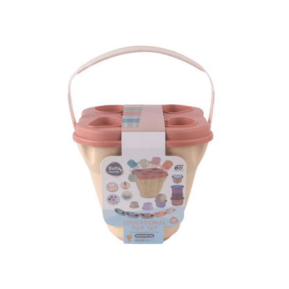 Baby's favorite Seau trieur de formes - 19 pièces