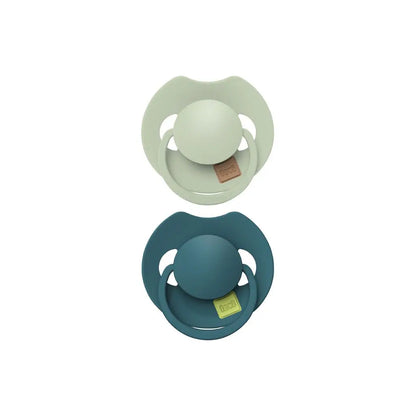 Difrax Sucette 0-6 mois LOVI Dynamic Prime Pistachio/Green - 2 pièces