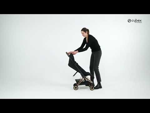 Cybex Poussette canne Coya Matt Black/Sepia Black