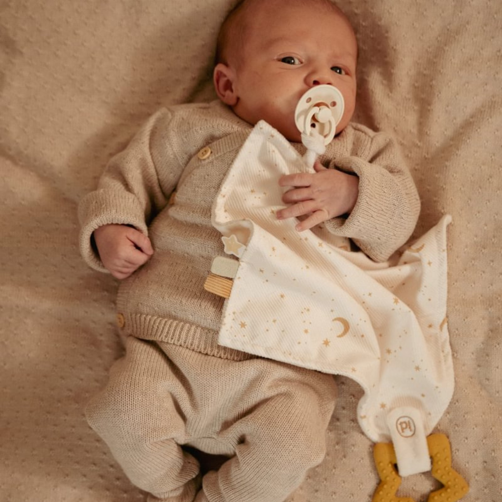 Little Dutch Doudou avec anneau de dentition Newborn Naturals 