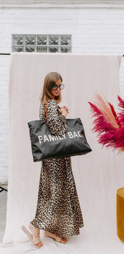 Childhome Sac à langer Family Bag noir/or