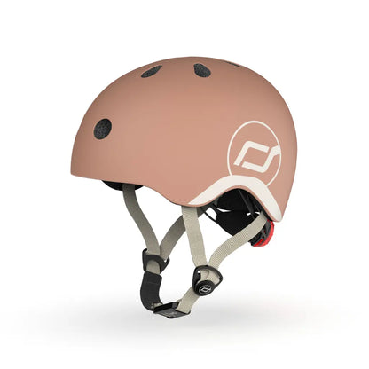 Scoot and Ride Kinderfietshelm Mocha XS