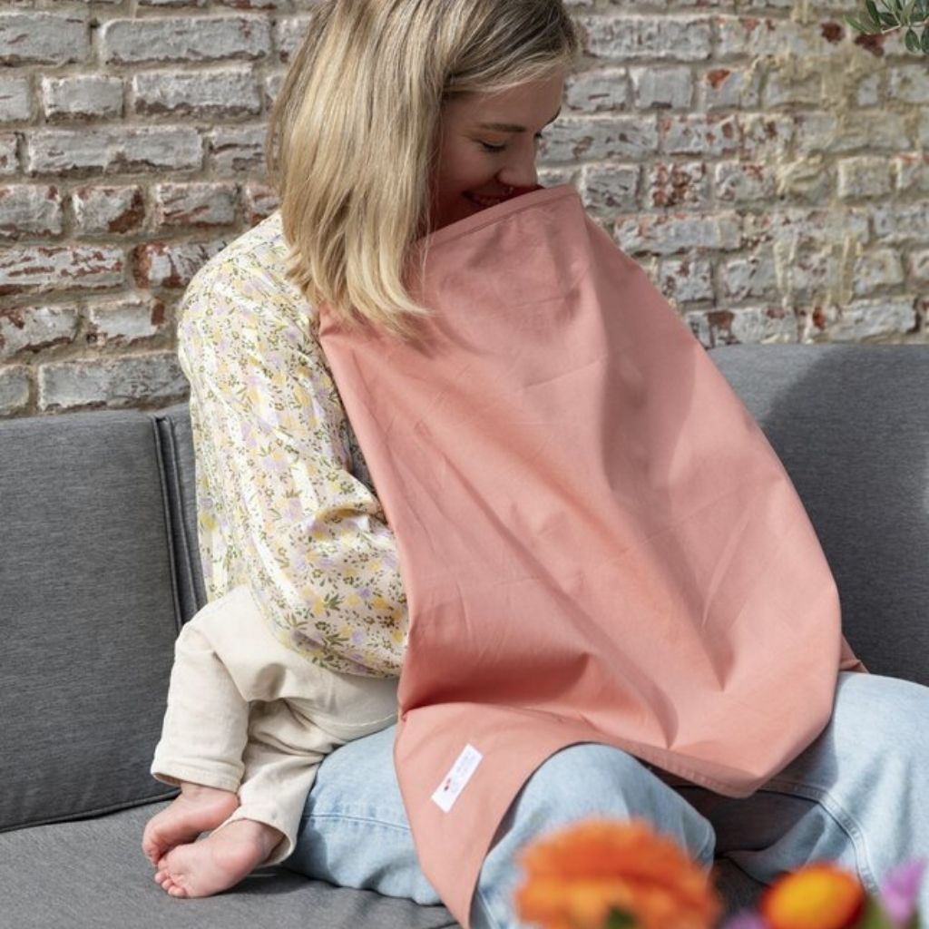 Cocon d'allaitement Baby on the Move Epic Pink, écharpe/biberon d'allaitement 