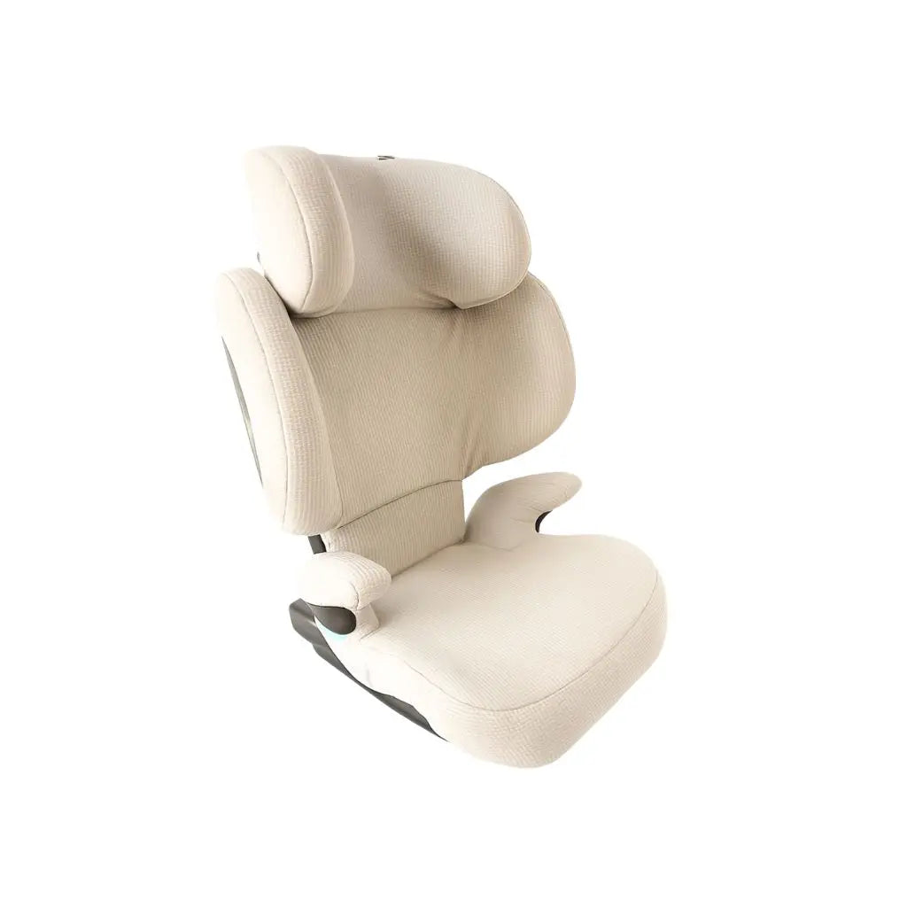 Ukje Housse d'été de siège-auto pour Maxi-Cosi Rodifix Morion/M en tissu gaufré beige