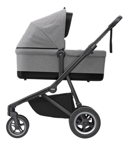 Thule 3-in-1 Wandelwagen Sleek Grey Melange On Black