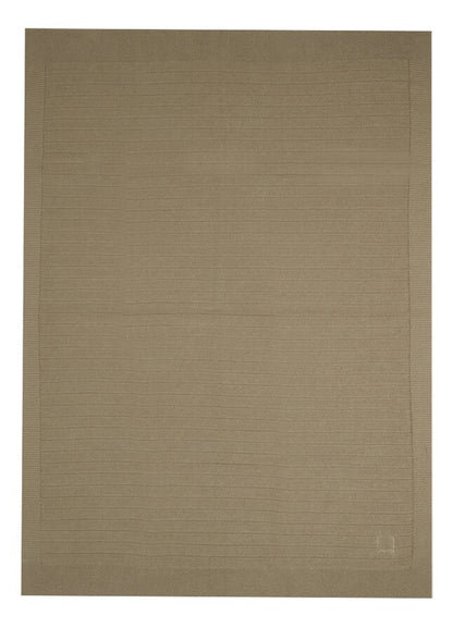Jollein Couverture pour lit Pure Knit Biscuit