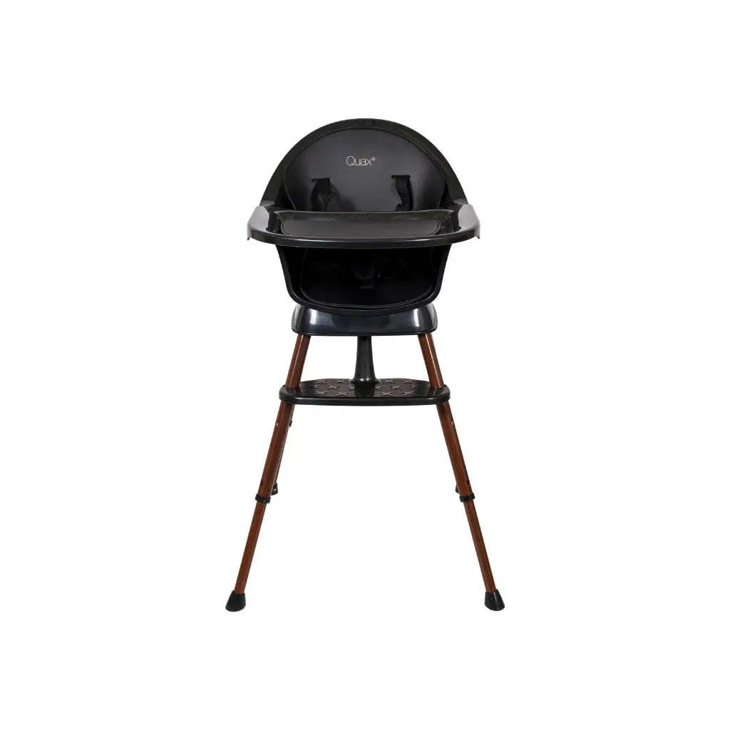 Quax Eetstoel evolutief Ultimo 3 Luxe Black/Walnut