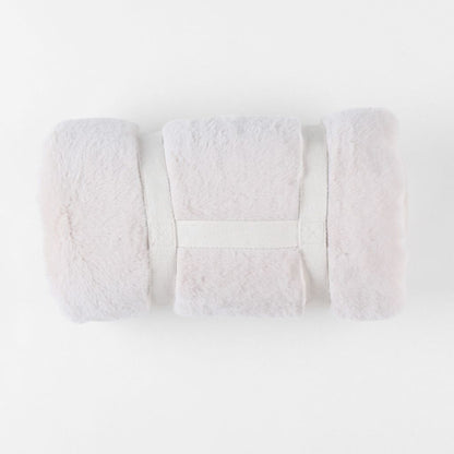 Noukie's Deken fake fur Beige 75 x 100 cm