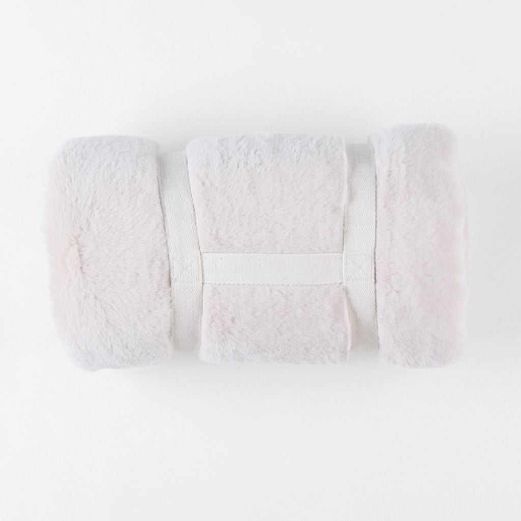 Noukie's Couverture  fausse fourrure Beige 75 x 100 cm