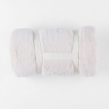 Noukie's Deken fake fur Beige 75 x 100 cm