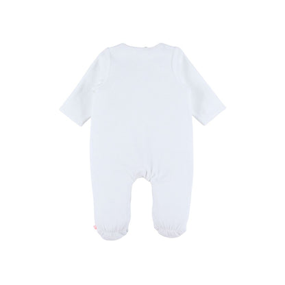 Noukie's Pyjama Velours Blanc