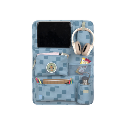 Lässig Sac de rangement Car Wrap-to-go Pattern Party bleu