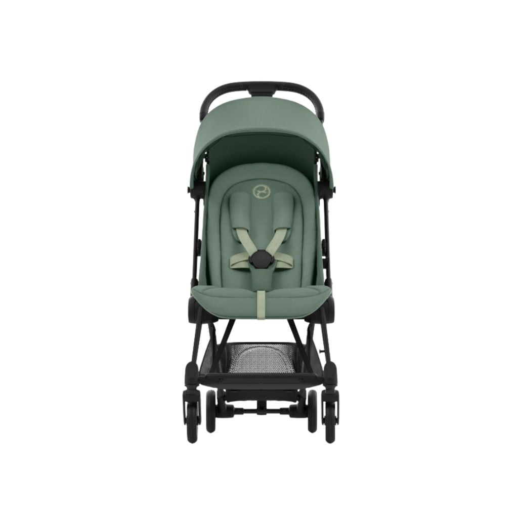 Cybex INFO:Buggy Coya Black frame zitje Leaf Green