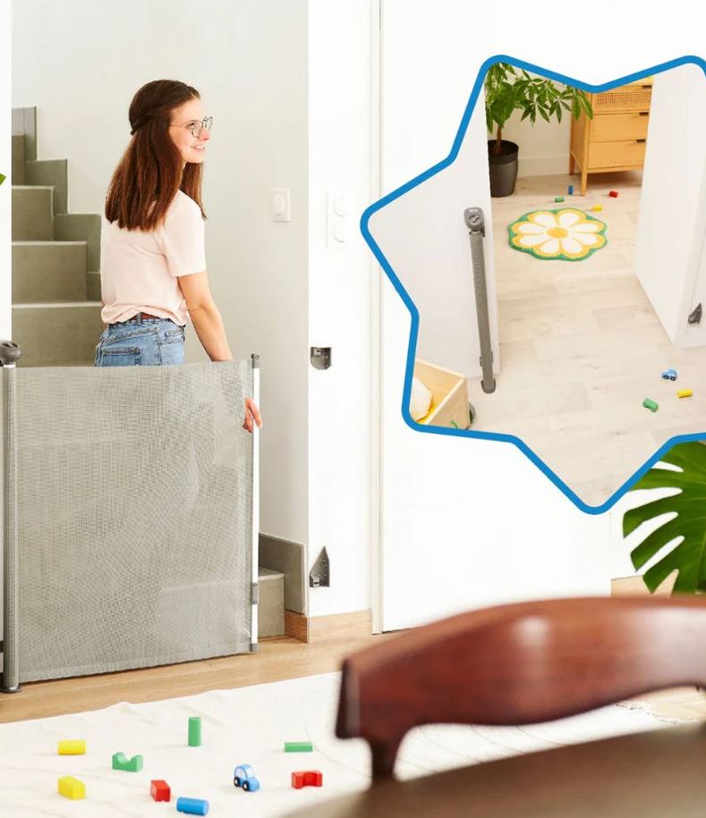 Badabulle Barrière retractable Safe & Roll