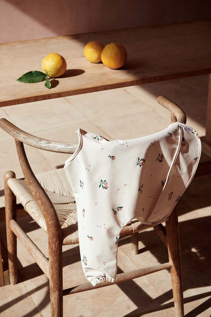Liewood Slabbetje met mouwen Merle Peach Multicolor