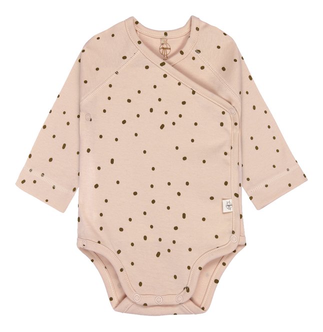 Lässig Body cache-coeur à manches longues Dots powder pink