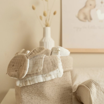 Little Dutch Chiffon pour sucette Newborn Naturals Baby Bunny Beige