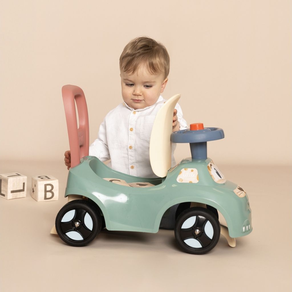 Smoby Loopwagen Pastel Blauw