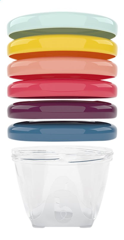 Babymoov Pot de conservation 180 ml - 6 pièces