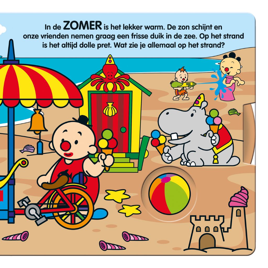 Bumba Draaiboek met flapjes - De 4 seizoenen