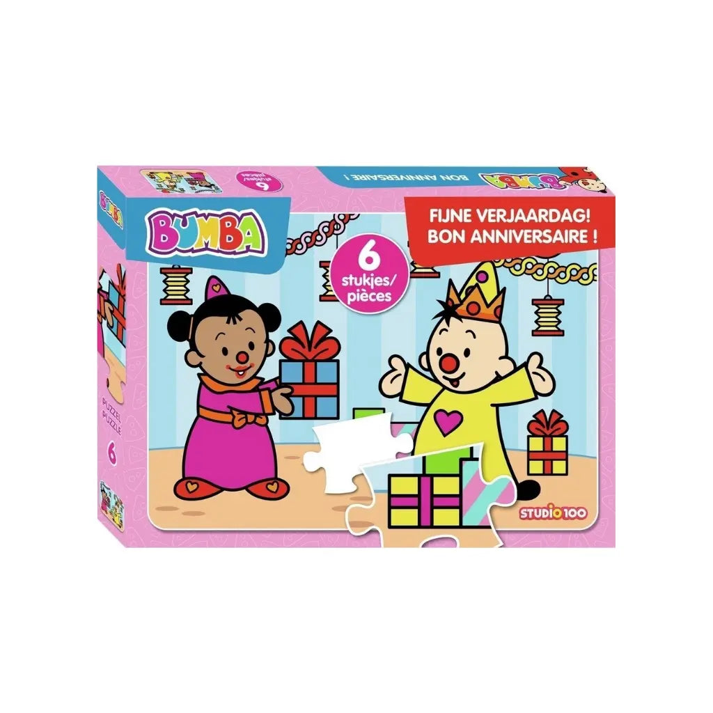 Studio 100 Puzzel Bumba Fijne verjaardag 6 stuks