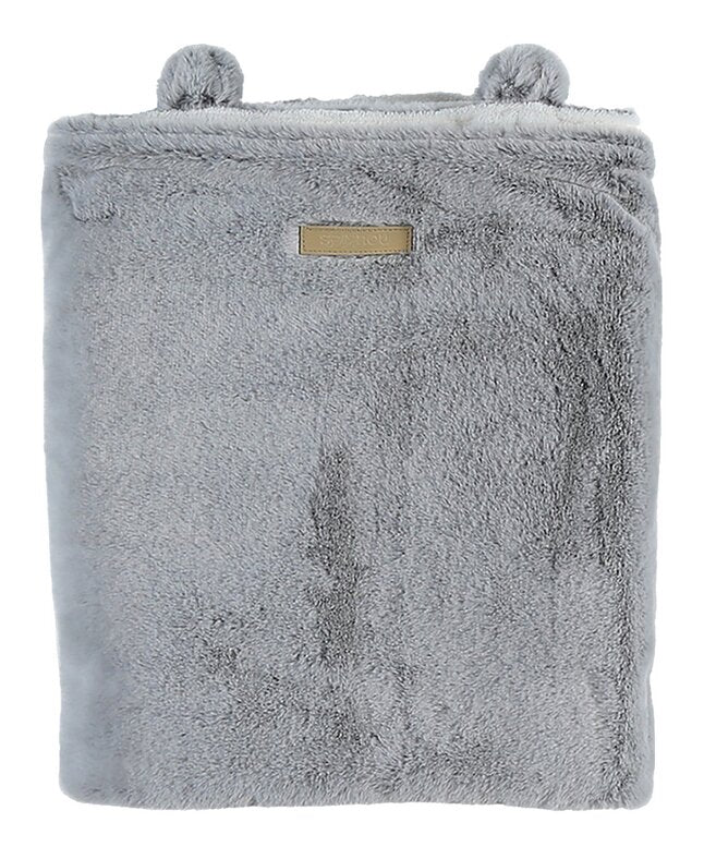Noukie's Couverture pour berceau ou parc Mix & Match gris