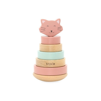 Trixie Houten stapelringen Mrs. Cat