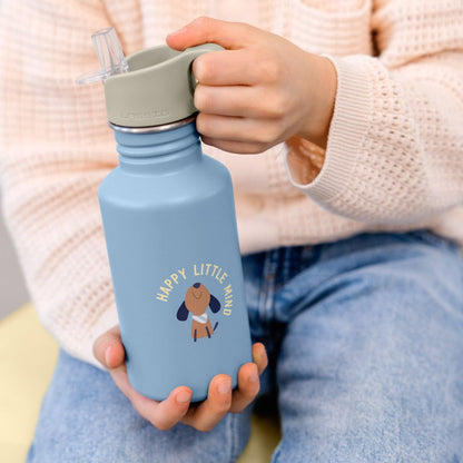 Lässig Fles roestvrij staal Pattern Party blue/green 500 ml