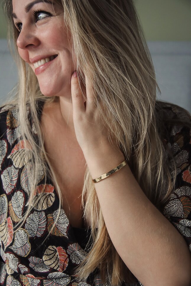 Proud Mama Bracelet Bangle rose