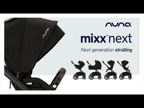 Nuna 2-in-1 Kinderwagen Mixx™ Next Caviar-chocolate