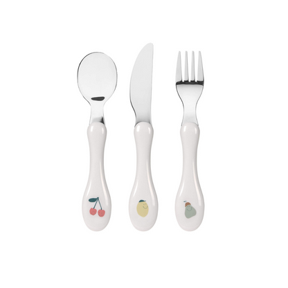 Lässig Fourchette, cuillère et couteau Happy Fruits