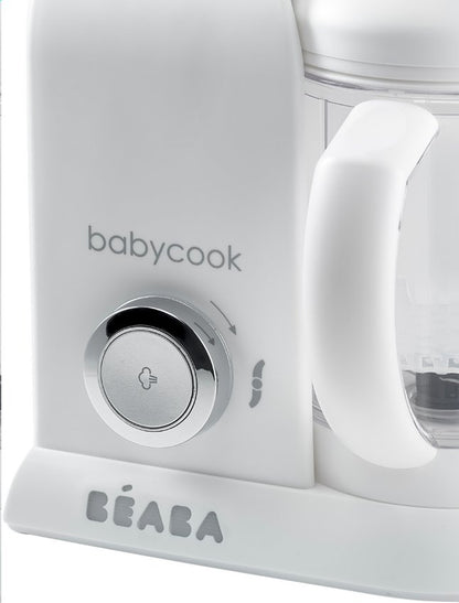 Béaba Stoomkoker-mixer Babycook Solo wit/zilver
